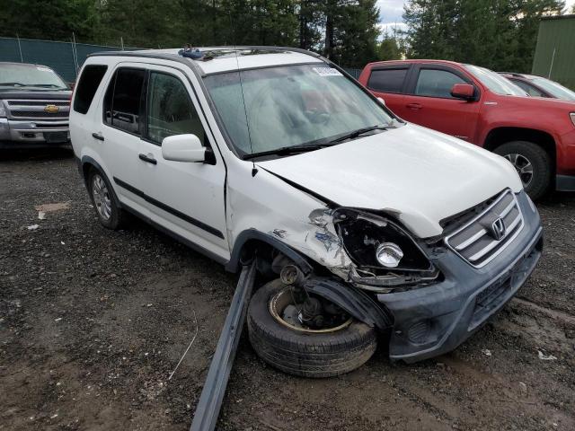 JHLRD78835C027541 - 2005 HONDA CR-V EX WHITE photo 4