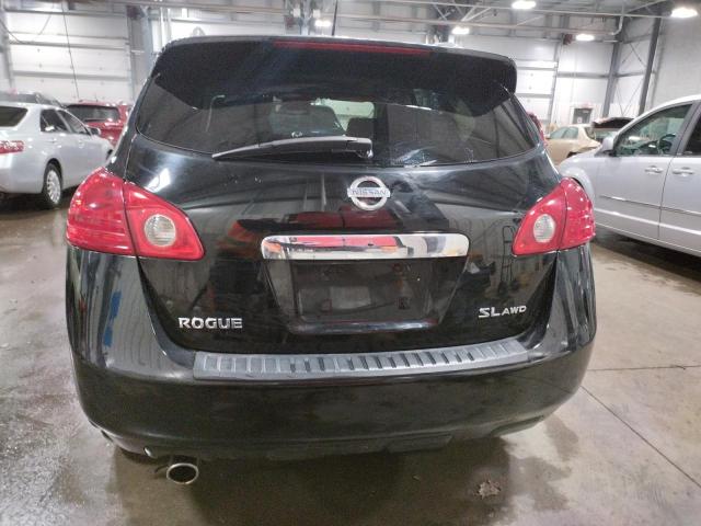 JN8AS5MV6DW658348 - 2013 NISSAN ROGUE S BLACK photo 6