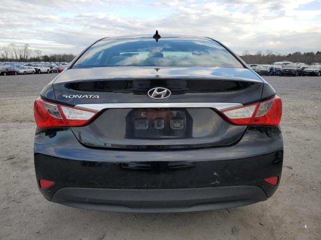 5NPEB4AC5EH833271 - 2014 HYUNDAI SONATA GLS BLACK photo 6