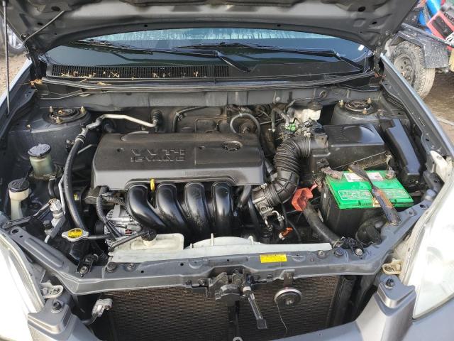 2T1KR32E65C445848 - 2005 TOYOTA COROLLA MA XR GRAY photo 11