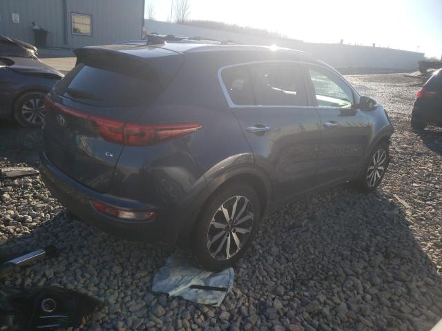 KNDPNCAC3H7272023 - 2017 KIA SPORTAGE EX CHARCOAL photo 3