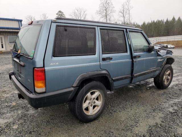 1J4FJ68S4VL536269 - 1997 JEEP CHEROKEE SPORT BLUE photo 3