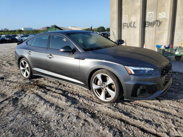 WAUFACF57MA062844 - 2021 AUDI A5 PREMIUM PLUS 45 GRAY photo 4