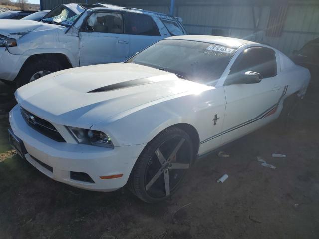 1ZVBP8AN7A5170984 - 2010 FORD MUSTANG WHITE photo 1