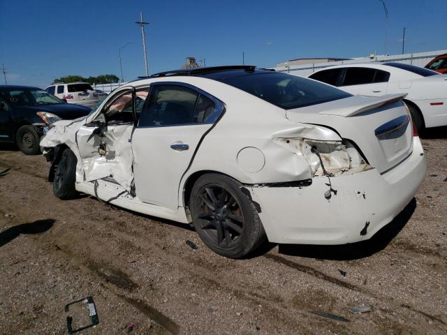 1N4AA5AP3BC845121 - 2011 NISSAN MAXIMA S WHITE photo 2