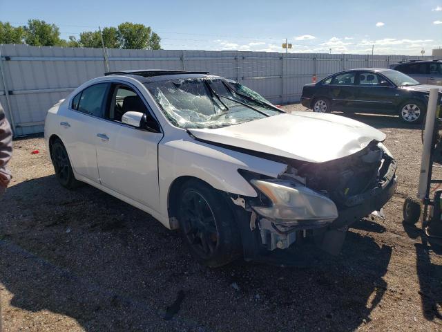 1N4AA5AP3BC845121 - 2011 NISSAN MAXIMA S WHITE photo 4