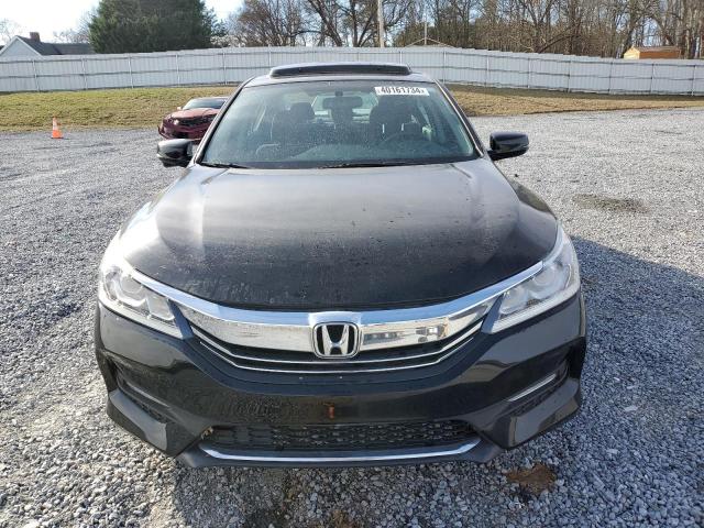 1HGCR2F76GA000383 - 2016 HONDA ACCORD EX BLACK photo 5