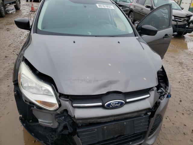 1FADP3E27DL352284 - 2013 FORD FOCUS S GRAY photo 11