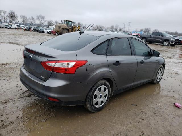 1FADP3E27DL352284 - 2013 FORD FOCUS S GRAY photo 3