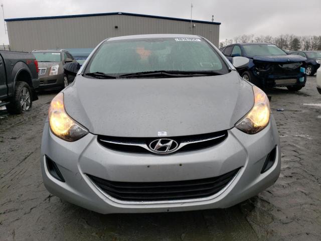 5NPDH4AE4DH180037 - 2013 HYUNDAI ELANTRA GLS SILVER photo 5