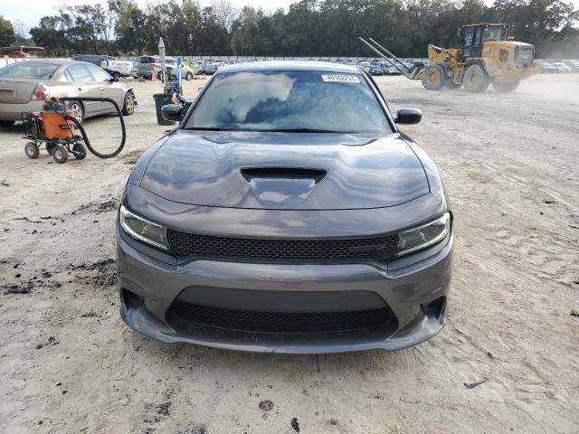2C3CDXCT7NH240475 - 2022 DODGE CHARGER R/T CHARCOAL photo 5