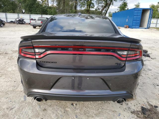 2C3CDXCT7NH240475 - 2022 DODGE CHARGER R/T CHARCOAL photo 6