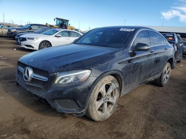 WDC0J4KB1JF337627 - 2018 MERCEDES-BENZ GLC COUPE 300 4MATIC BLACK photo 1