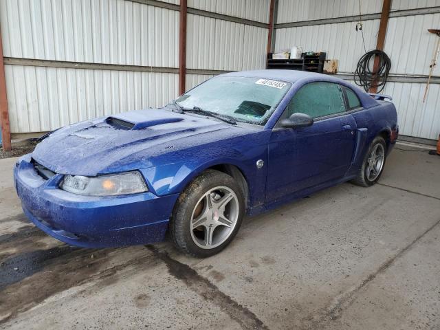 1FAFP42X34F233841 - 2004 FORD MUSTANG GT BLUE photo 1
