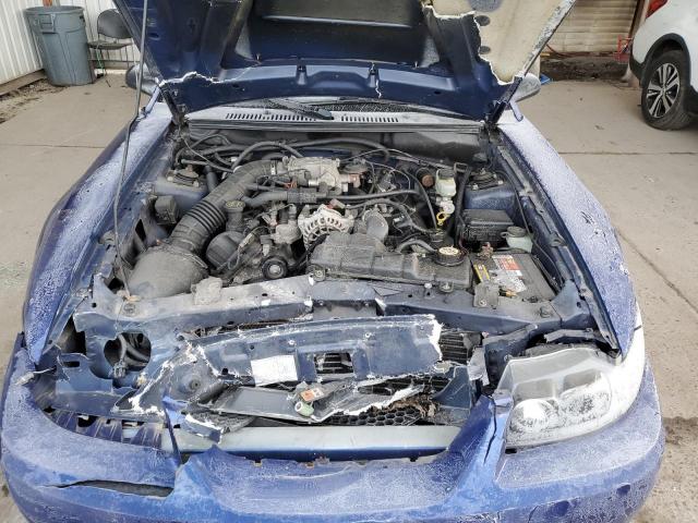 1FAFP42X34F233841 - 2004 FORD MUSTANG GT BLUE photo 11