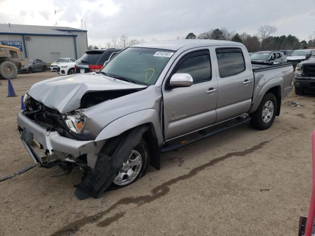 5TFJU4GN1FX068602 - 2015 TOYOTA TACOMA DOUBLE CAB PRERUNNER SILVER photo 1