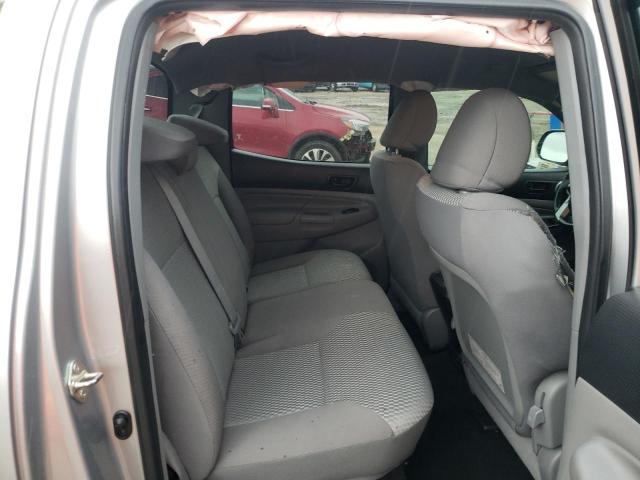 5TFJU4GN1FX068602 - 2015 TOYOTA TACOMA DOUBLE CAB PRERUNNER SILVER photo 10