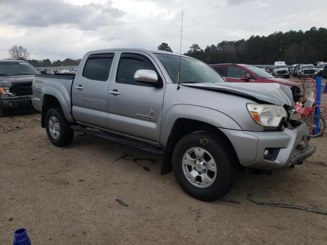 5TFJU4GN1FX068602 - 2015 TOYOTA TACOMA DOUBLE CAB PRERUNNER SILVER photo 4