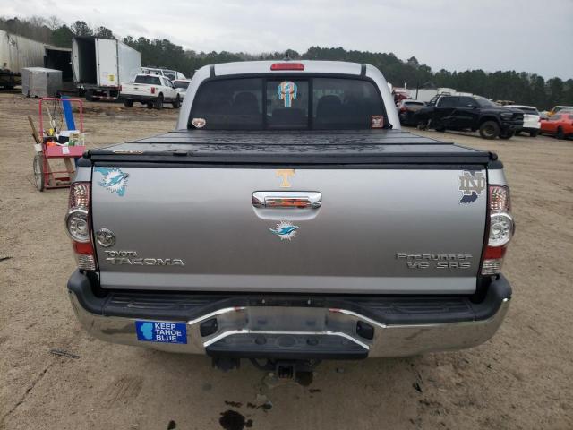 5TFJU4GN1FX068602 - 2015 TOYOTA TACOMA DOUBLE CAB PRERUNNER SILVER photo 6