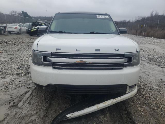 2FMGK5C89FBA06065 - 2015 FORD FLEX SEL WHITE photo 5