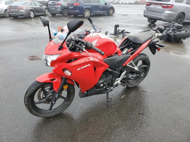 MLHMC4101D5300120 - 2013 HONDA CBR250 R RED photo 2