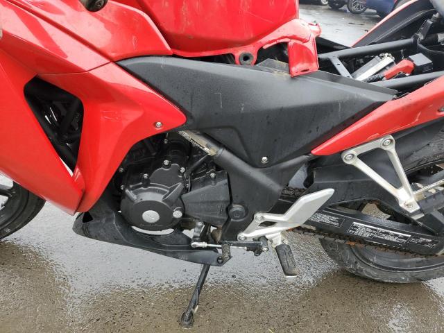 MLHMC4101D5300120 - 2013 HONDA CBR250 R RED photo 7