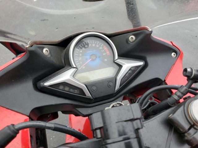 MLHMC4101D5300120 - 2013 HONDA CBR250 R RED photo 8