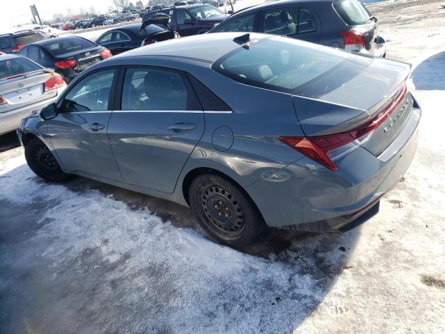 KMHLN4AJ2PU041175 - 2023 HYUNDAI ELANTRA LIMITED GRAY photo 2