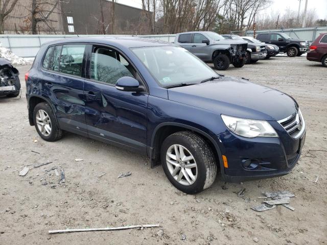 WVGBV7AX2BW513731 - 2011 VOLKSWAGEN TIGUAN S BLUE photo 4