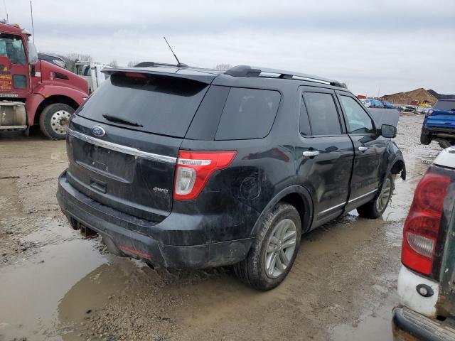 1FMHK8D81BGA60502 - 2011 FORD EXPLORER XLT BLACK photo 3