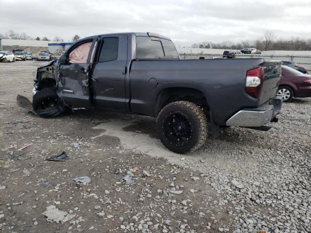 5TFRM5F11KX138178 - 2019 TOYOTA TUNDRA DOUBLE CAB SR/SR5 GRAY photo 2