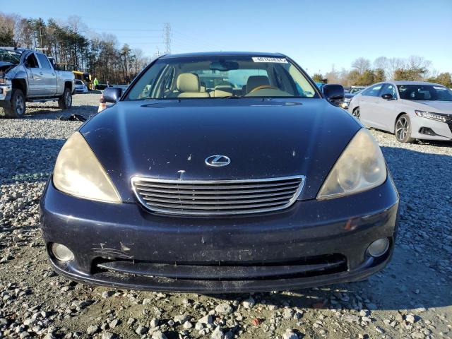 JTHBA30G755059320 - 2005 LEXUS ES 330 BLUE photo 5