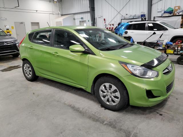 KMHCT5AE1DU110609 - 2013 HYUNDAI ACCENT GLS GREEN photo 4