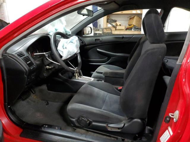 1HGEM22554L042619 - 2004 HONDA CIVIC LX RED photo 7