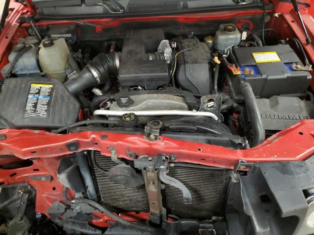 5GTEN13E798107607 - 2009 HUMMER H3 RED photo 12