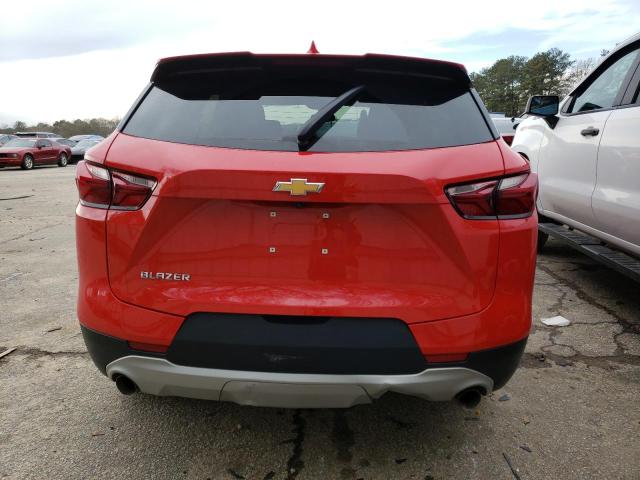 3GNKBCR41NS123260 - 2022 CHEVROLET BLAZER 2LT RED photo 6