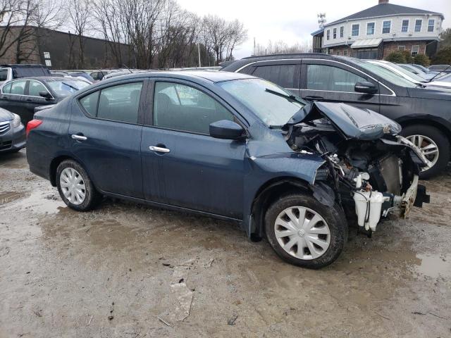 3N1CN7AP6FL851981 - 2015 NISSAN VERSA S BLUE photo 4