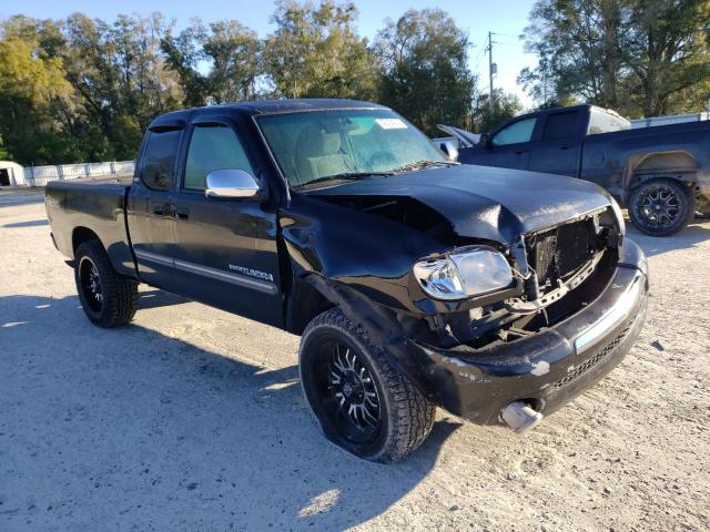 5TBRU34185S447625 - 2005 TOYOTA TUNDRA ACCESS CAB SR5 BLACK photo 4