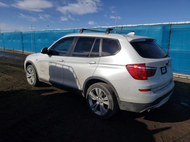 5UXWY3C58F0E97675 - 2015 BMW X3 XDRIVE28D WHITE photo 2