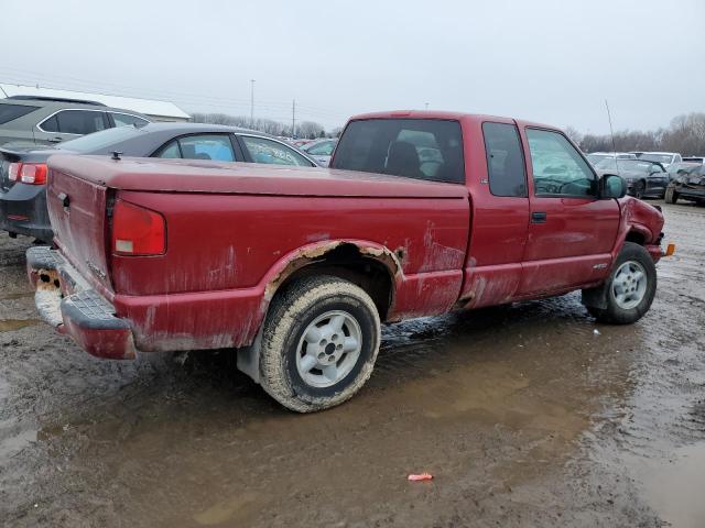 1GCDT19X3W8186691 - 1998 CHEVROLET S TRUCK S10 MAROON photo 3