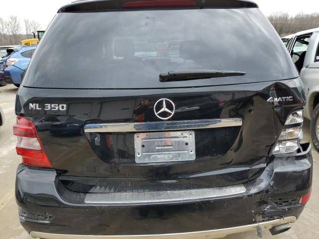 4JGBB8GB9BA642430 - 2011 MERCEDES-BENZ ML 350 4MATIC BLACK photo 6