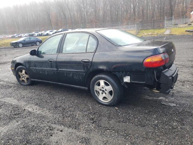 1G1ND52J93M627007 - 2003 CHEVROLET MALIBU BLACK photo 2