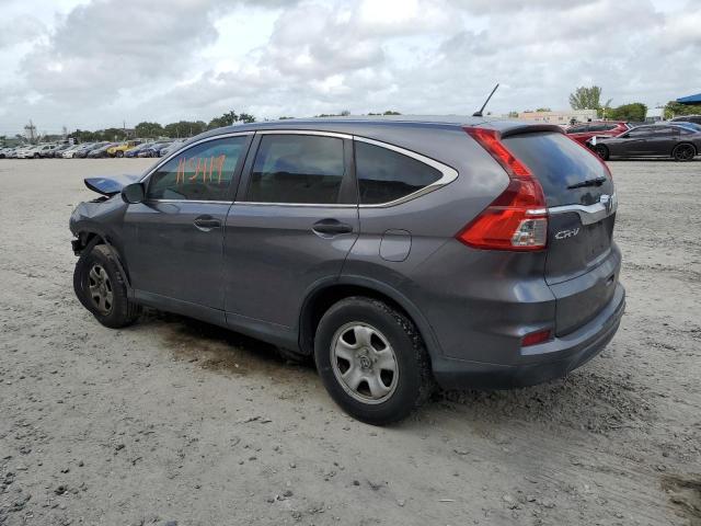 2HKRM3H31GH512259 - 2016 HONDA CR-V LX GRAY photo 2