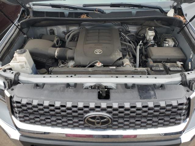 5TFUW5F12KX808552 - 2019 TOYOTA TUNDRA DOUBLE CAB SR/SR5 GRAY photo 11