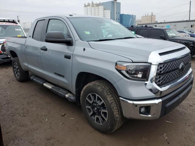 5TFUW5F12KX808552 - 2019 TOYOTA TUNDRA DOUBLE CAB SR/SR5 GRAY photo 4