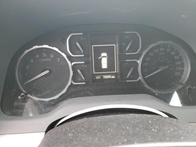 5TFUW5F12KX808552 - 2019 TOYOTA TUNDRA DOUBLE CAB SR/SR5 GRAY photo 9