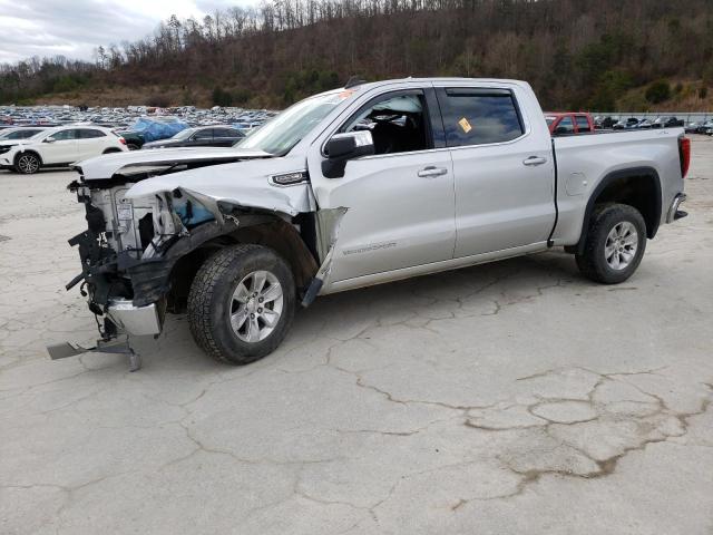 3GTU9BED7KG256455 - 2019 GMC SIERRA K1500 SLE SILVER photo 1