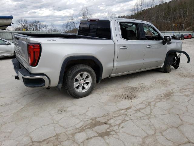 3GTU9BED7KG256455 - 2019 GMC SIERRA K1500 SLE SILVER photo 3