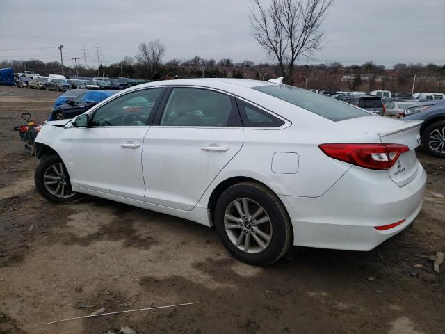 5NPE24AF9FH018499 - 2015 HYUNDAI SONATA SE WHITE photo 2