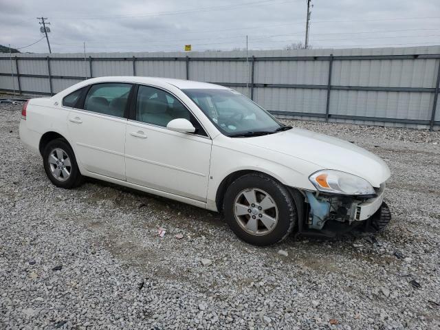 2G1WT58N979297180 - 2007 CHEVROLET IMPALA LT WHITE photo 4